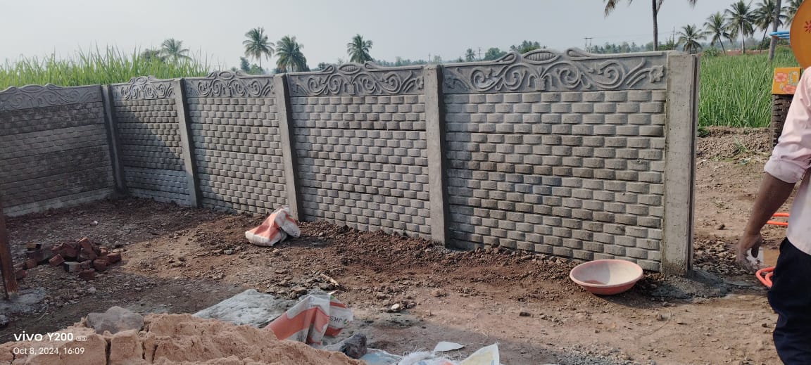 RCC Foldable Boundary Wall in Lucknow, Barabanki, Mainpuri, Uttar Pradesh